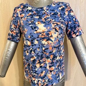 Anthropologie McGinn Abstract Print Top – XS